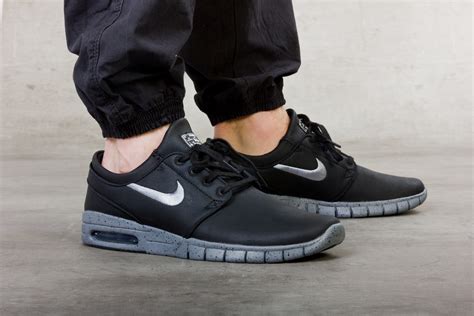 nike janoski max grau schwarz|Nike sb stefan janoski sale.